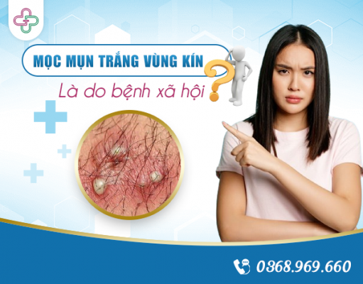  Mọc Mụn Trắng Ở Vùng Kín Là Do Bệnh Xã Hội?