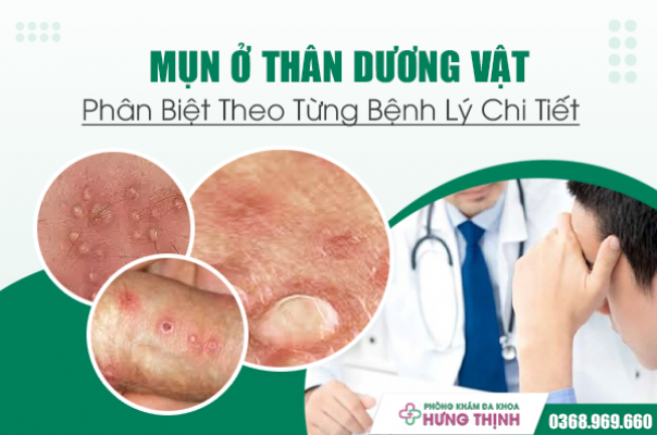 Nổi Mụn Ở Thân Dương Vật Có Nguy Hiểm Không? Phân Biệt Theo Từng Bệnh Lý Chi Tiết