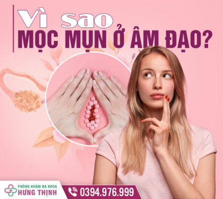 Vì sao bị mọc mụn ở âm đạo? Chữa như thế nào?