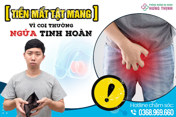 Có nên coi thường ngứa ở tinh hoàn? Nguy cơ tiềm ẩn bạn cần biết  